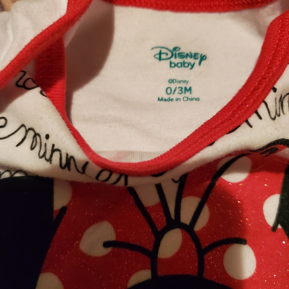 Disney/ Lucky Lass 4‎ Baby Onsies 0-3 months Bundle...Free Add On To Bundle - Picture 3 of 4